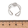 304 Stainless Steel Ring Components RJEW-P188-01A-P-3