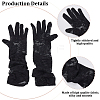 Polyester Long Lace Gloves AJEW-WH20011-94A-5