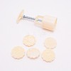 ABS Plastic Mooncake Mold TOOL-WH0018-39-1