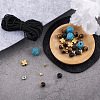 Crafans DIY Men's Gemstone Bracelet with Cross Making Kits DIY-CF0001-21-4