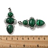 Synthetic Malachite Pendants G-Q158-04J-3