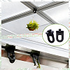 201 Stainless Steel Greenhouse S Hooks Hanger AJEW-WH0752-601-5