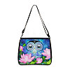 Owl Printed Polyester Shoulder Bags PW-WG8B7D6-13-1