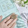 300Pcs 2 Colors 316 Surgical Stainless Steel Earring Hooks STAS-BBC0010-62-3