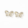 Two Tone Transparent Spray Painted Glass Beads GLAA-Q092-04-A01-5