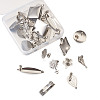  304 Stainless Steel Stud Earring Findings STAS-TA0004-72P-14