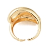 Brass Open Cuff Ring LS-RJEW-R143-01A-G-2