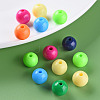 Opaque Acrylic Beads MACR-S370-C10mm-M2-6