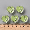 Transparent Enamel Acrylic Beads TACR-S155-004D-4