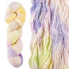 1 Skein Gradient Segment Dyed 80% Wool 20% Acrylic Blended Yarn OCOR-TA0003-02E-1