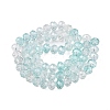 Transparent Glass Beads Strands X-GLAA-T023-6mm-A01-2