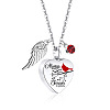 Heart with Wing Urn Ashes Pendant Necklace PW-WG4984E-01-1