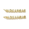 Brass Pendants KK-H256-02G-03-1