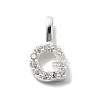 925 Sterling Silver with Cubic Zirconia Charms STER-Q004-01G-S-1