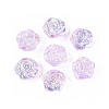 Electroplate Transparent Glass Beads Strands LS-EGLA-N056-02A-03-1