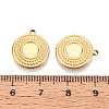 304 Stainless Steel Pendant Cabochon Settings STAS-T067-10G-3