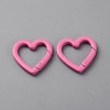 Zinc Alloy Spring Gate Rings AJEW-WH0471-106C-1