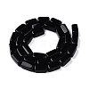 Natural Obsidian Beads Strands G-Q974-10-1-2