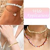 2 Strands 2 Colors Natural Shell Beads Strands SHEL-CJ0001-35-7
