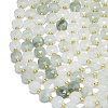 Natural Tianshan Cui Quartzite Beads Strands G-C116-A61-02-3