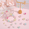120Pcs 15 Styles Transparent Acrylic Beads TACR-SP0001-15-4
