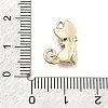 Brass Micro Pave Cubic Zirconia Pendants KK-M306-06G-08-3