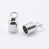 Brass Cord Ends KK-K206-04P-2