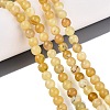 Natural Yellow Opal Beads Strands G-Q616-05A-1