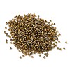 Electroplated Glass Beads GLAA-Q120-02A-04-2