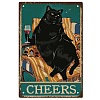 Vintage Metal Iron Tin Sign Poster AJEW-WH0157-648-1