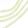 Natural Prehnite Bead Strands G-G914-2mm-10-4