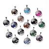 Natural & Synthetic Gemstone Pendants G-I321-01P-1