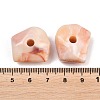 Two Tone Opaque Acrylic Imitation Gemstone Beads OACR-T033-08A-3