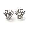 Non-Tarnish 316 Surgical Stainless Steel Bead Caps X-STAS-Q310-09B-P-1