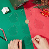 30Pcs Christmas Acrylic Big Pendants FIND-SC0011-41-3