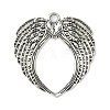 Tibetan Style Alloy Wing Large Pendants X-TIBEP-S100-AS-NR-1