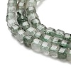 Natural Green Rutilated Quartz Beads Strands G-H042-B13-01-4