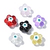 30Pcs 6 Colors Transparent Glass Beads GLAA-CJ0002-62-9