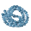Dyed Natural Malaysia Jade Star Beads Strands G-Z080-A01-04-3