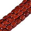 Natural Red Jasper Beads Strands G-T138-87-4