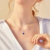 24Pcs 12 Colors Handmade Polymer Clay Rhinestone Pendants PALLOY-SW0026-02-6