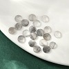 Natural Cloudy Quartz Cabochons G-B146-02A-6mm-4