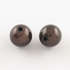 Spray Painted Acrylic Beads MACR-Q154-10mm-011-2