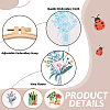 3 Sets 3 Styles DIY Embroidery Starter Kits DIY-TA0006-67-4