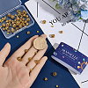 90Pcs 3 Styles Brass Beads KK-SC0007-94-3