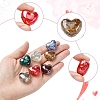 21Pcs 7 Colors Transparent Acrylic Beads OACR-FS0001-94-3