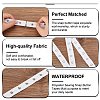 5 Yards Alloy Snap Button Tape Trim Polyester Ribbons DIY-OC0011-27A-4