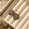 Brass Dangle Earrings WG9191F-02-2