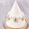 Ocean Brass Enamel Charm Bracelets for Women KK-CBA68DA-15C-G-1