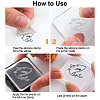 PVC Plastic Stamps DIY-WH0167-56-124-5